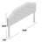 Tufted Upholstered Headboard Twin Size, Solid Wood Head Board With Durable Metal Legs, Adjustable Height Twin Headboard With Nailhead Trim,Fabric Headboard In Modern Button Tuffted Design-354584650