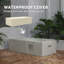 Foyer de table 42 po avec support pour réservoir de propane 42 000 BTU