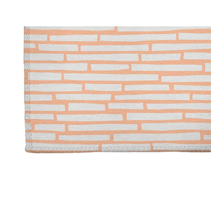 Cultural Rows Non-Slip Outdoor Rug, Runner 2'6" x 8'