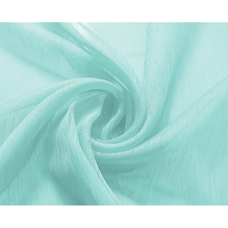 Panneau de rideau transparent simple de couleur unie avec passe-tringle Landose, Turquoise, l 55 po x L 90 po
