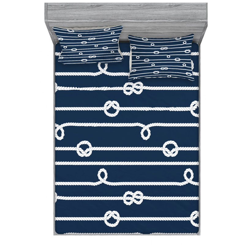 Microfiber Sheet Set, Queen Sheet Set with Fitted Sheet