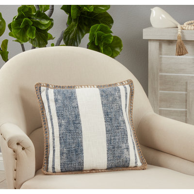 Aziza Square Cotton Pillow Cover