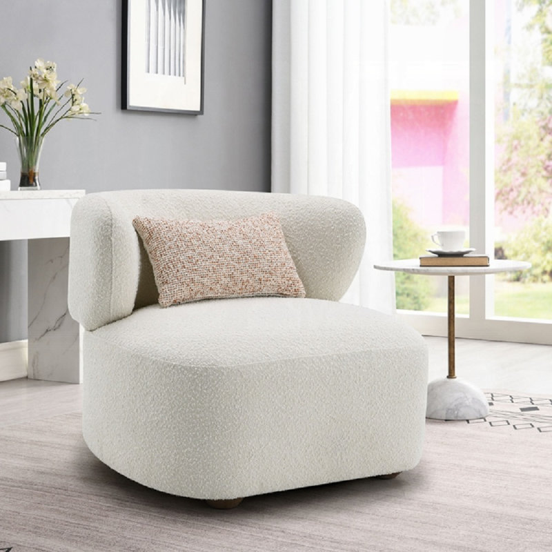 Chaise d'appoint avec oreiller Darius
