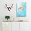 Flamingo Bird - Wrapped Canvas-56634150