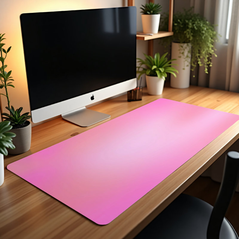 Polyester Desk Pad, 14.4x12.1