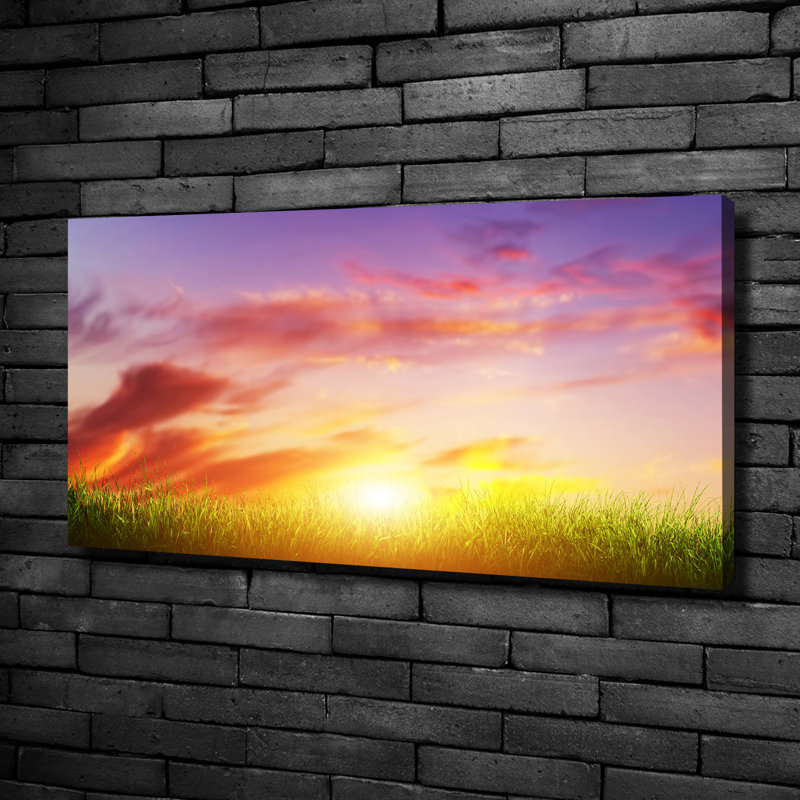 Sunset - No Frame Print on Canvas