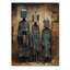 Tribus d'Afrique Dogon Mali III sur bois-1434910974