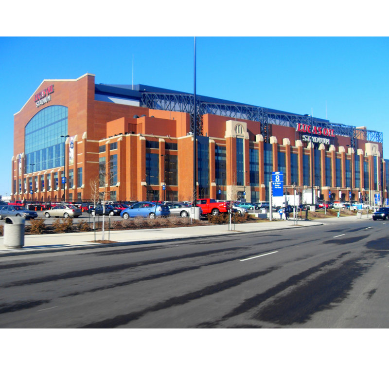 Lucas Oil Stadium, 18" H x 24" W