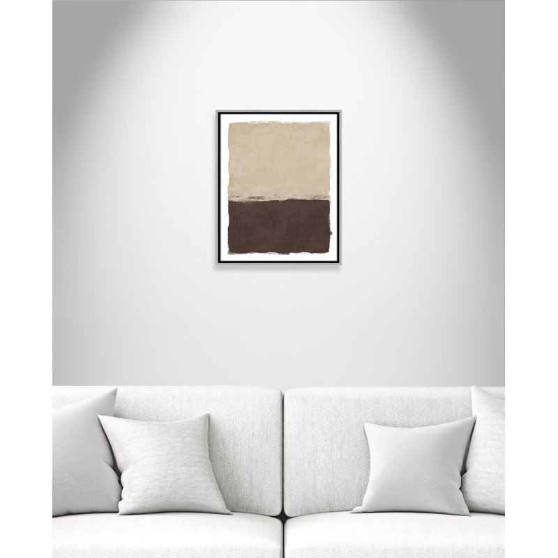 «Brownie Sundae II» par Natalie Carpentieri, Flottant argenté, 17.5' W x 21.5' H