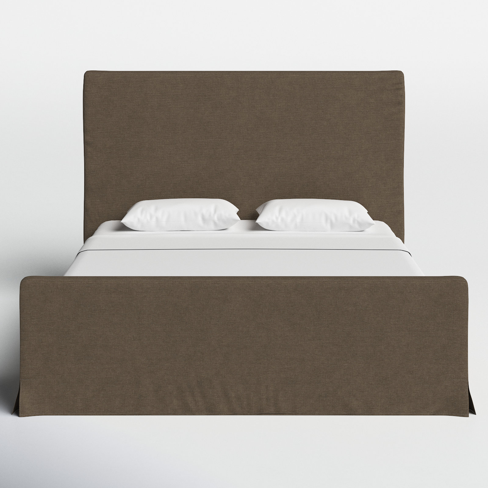 Zoni Upholstered Bed, King, Brussels Coffee