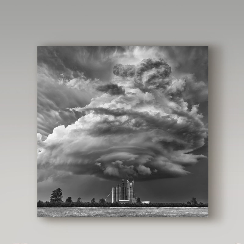 «Monicol Mesocyclone» par Peklar, impression sur toile tendue, H 14 po x l 14 po x P 2 po