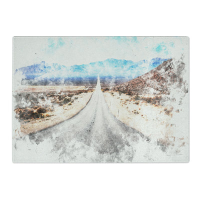 Tempered Glass Death Valley in the Mojave Desert Chopping Board
