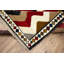 Tapis oriental en laine noué à la main 2 pi 7 po x 4 pi 10 po