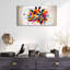 «Giraffe Paint Splash» par Rey Klimt, art mural en verre acrylique-2115278080