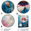 Décoration murale fleurs bleues et bleues vibrantes II - Bleuet-1838863107-1838863162