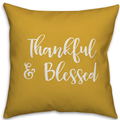  Oreiller «Thankful and Blessed»