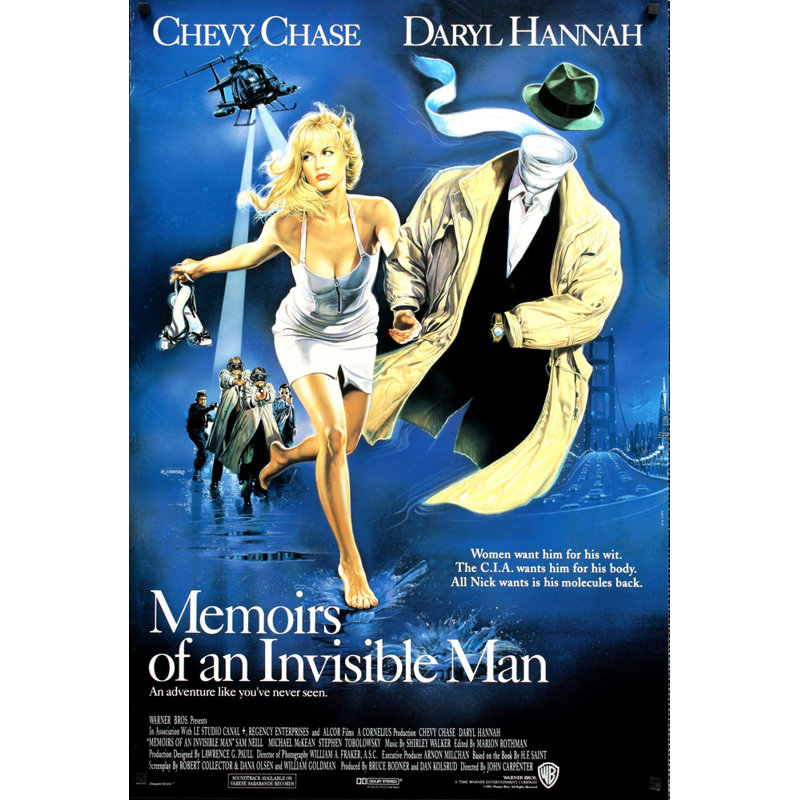Mémoires d'un homme invisible, H 24 po x l 16 po