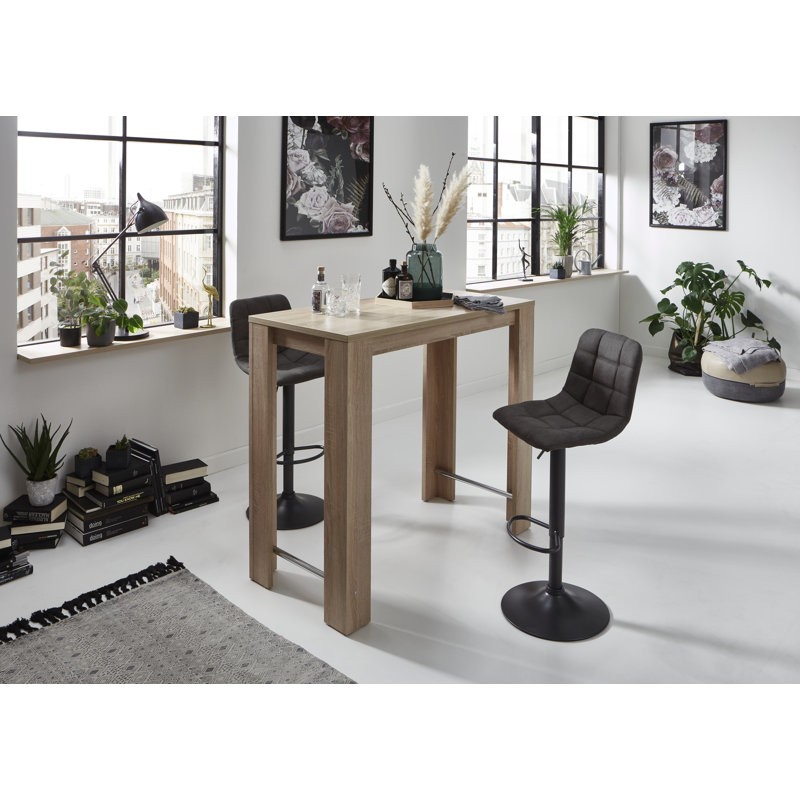 Nailwell 2 - Person Dining Set, Vintage Anthracite/Black
