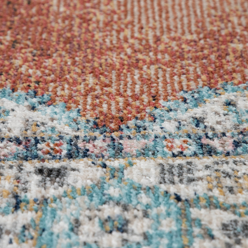 Codey-Jay Oriental Indoor Rug, Rectangle 3'11" x 5'7"