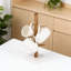 Organisateur de tasses avec base en marbre et branches en bois, porte-gobelet de comptoir à 6 crochets pour la cuisine, les tasses à café et les accessoires-1318776319