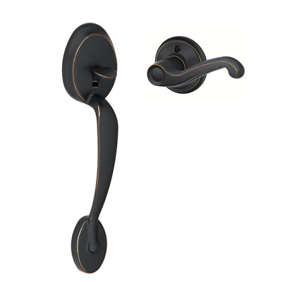 Plymouth Lower Half Handleset Door Lever (Deadbolt Sold Separately)