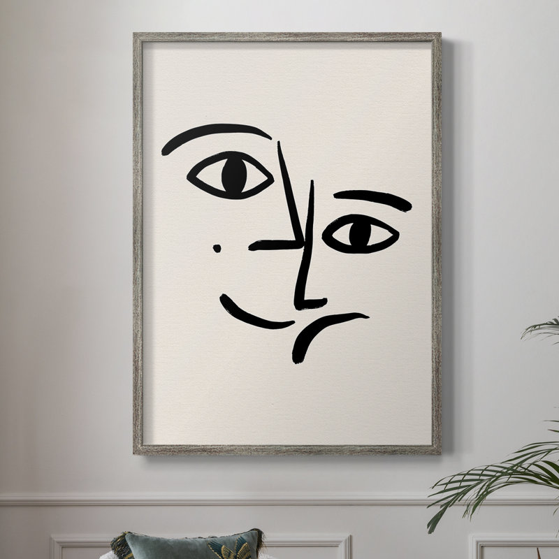 Matisse CCxxxi, reproduction d'art encadrée - bois massif, H 11 po x l 9 po
