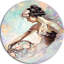 «Girl with Flower Bouquet», peinture-35120254-35120260