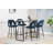 Counter Stool with Metal Frame