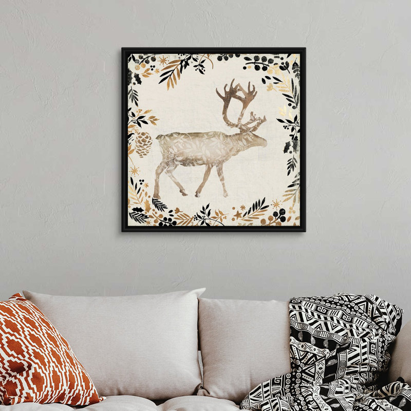 Comète-reproduction d’art sur toile, 32" H x 32" W x 1.75" D, Cadre noir
