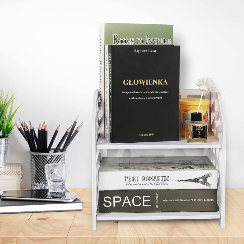 Desktop Storage Bookshelf