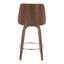 Tabouret de bar 26 po Mid-Century