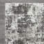 Tapis abstrait en polypropylène gris Sharitta-112223488