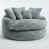 Polyester bleu-gris
