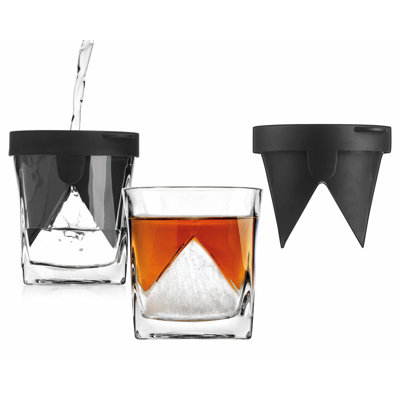 Verre à whisky Glacier avec moule à glace 10 oz
