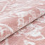 Dazzle Blush Pink/White Disa Vintage Medallion Soft Rug-47445999