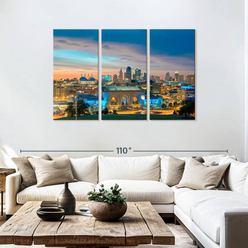 Rorry Kansas After Dark, 48" H x 74" W