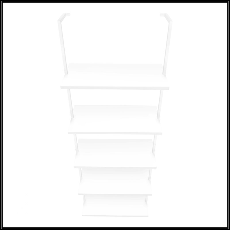 Bookshelf, White/Black