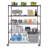 Durable 5-Tier NSF-Certified Steel Shelving with Wheels-1831095990-1831095976
