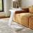 15" Modern C-Shaped Side Table With Wheels-2045720818