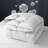 All‑Season Premium Feather‑Down Duvet Insert with Cotton Blend Soft Cover, Twin-487253505