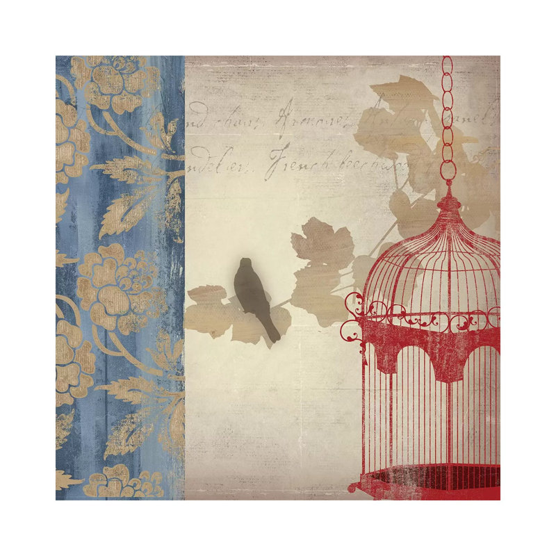 Twitter II by Asia Jensen - Wrapped Canvas Print