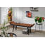 Areli 100% Leather Upholstered Bench