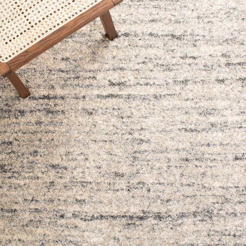 Brandarius Retro Performance Abstract Rug, Rectangle 3' x 5'