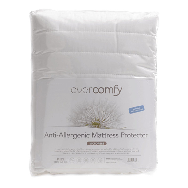 Dormeo EverComfy Hypoallergenic Mattress Protector, Single (3')