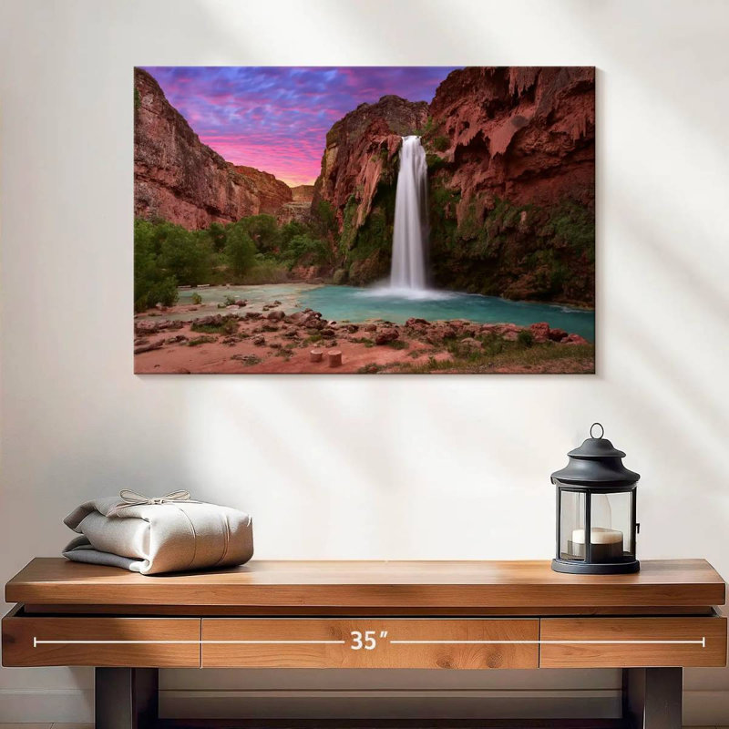 Alvord, superbe cascade Havasu, H 16 po x l 24 po