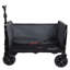 Chariot de camping pliable convertible avec siège de banc, rangement et attache pour chien-122630210