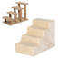 Dylon Four-Step Portable Dog Stairs with Washable Plush Cover-88925302