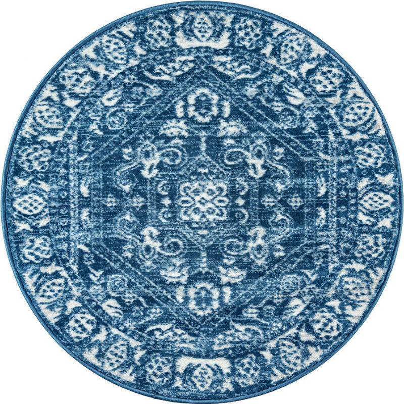 Oriental Indoor Rug, Round 7'10"