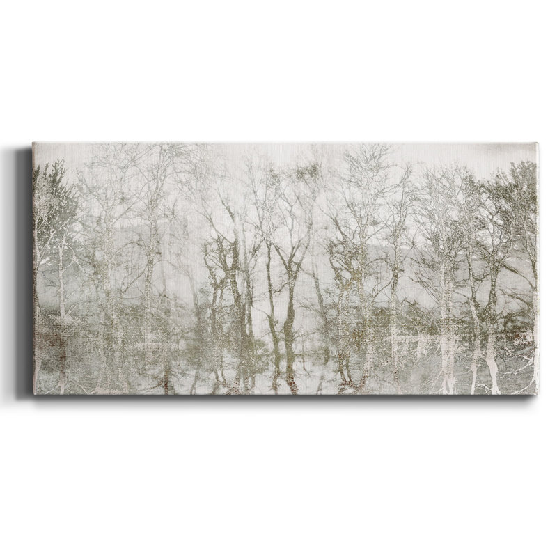 " Shimmering Trees ", 16" H x 8" W x 1.5" D