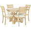 Ensemble de salle à manger rond 57,03 po Murlie-1059814552-1059814555